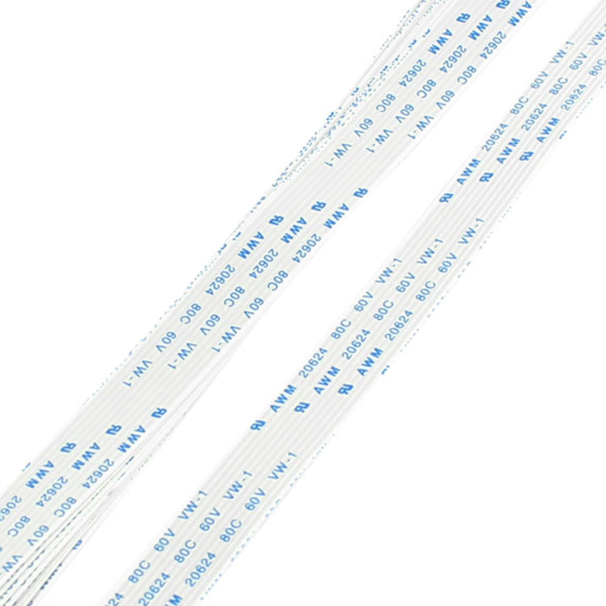 sourcing map B Tipo 10pz 1.0mm passo 10 Pin AWM 20624 80C 60V per VW 1 cavo piatto flessibile FFC 200mm