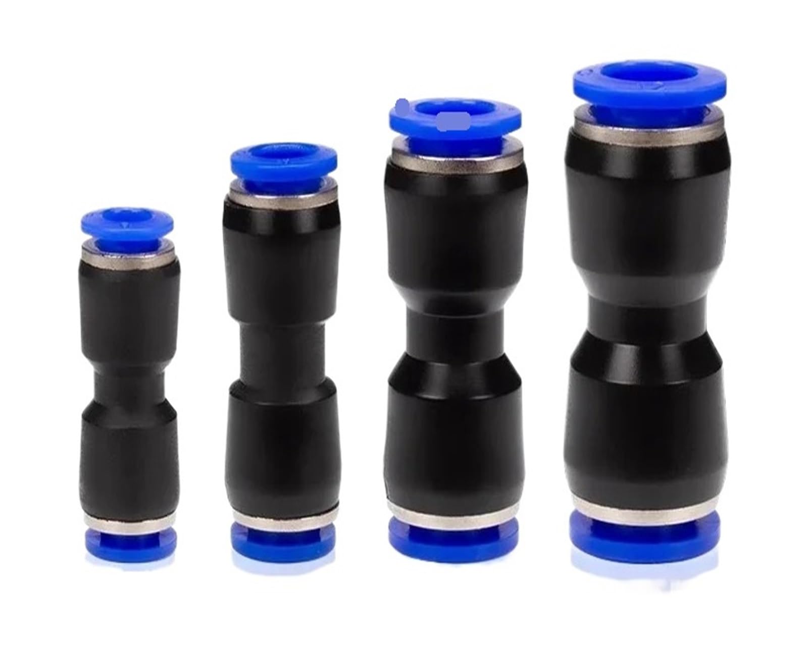 5 sztuk Armatura pneumatyczna Szybkozłączka Złącza do węży powietrznych tworzywo PU PY 4 mm 6 mm 8 mm 10 mm 12 mm łącznik węża pneumatycznego (PZA(10 szt.), 10 mm)