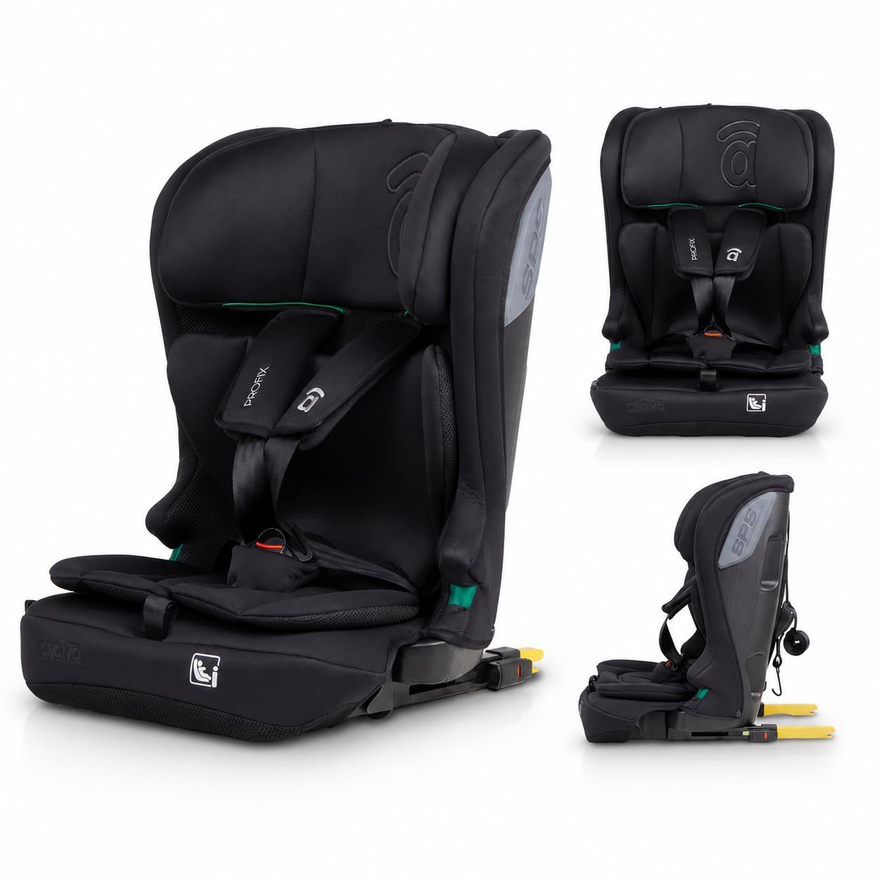 Silla de Auto I-Size Profix Negro