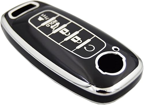 Miniatura 6 de Funda protectora de TPU para llavero inteligente + llavero para llave remota para Nissan Rogue Pathfinder X-trail 2023 2024 285E3-7LA6A