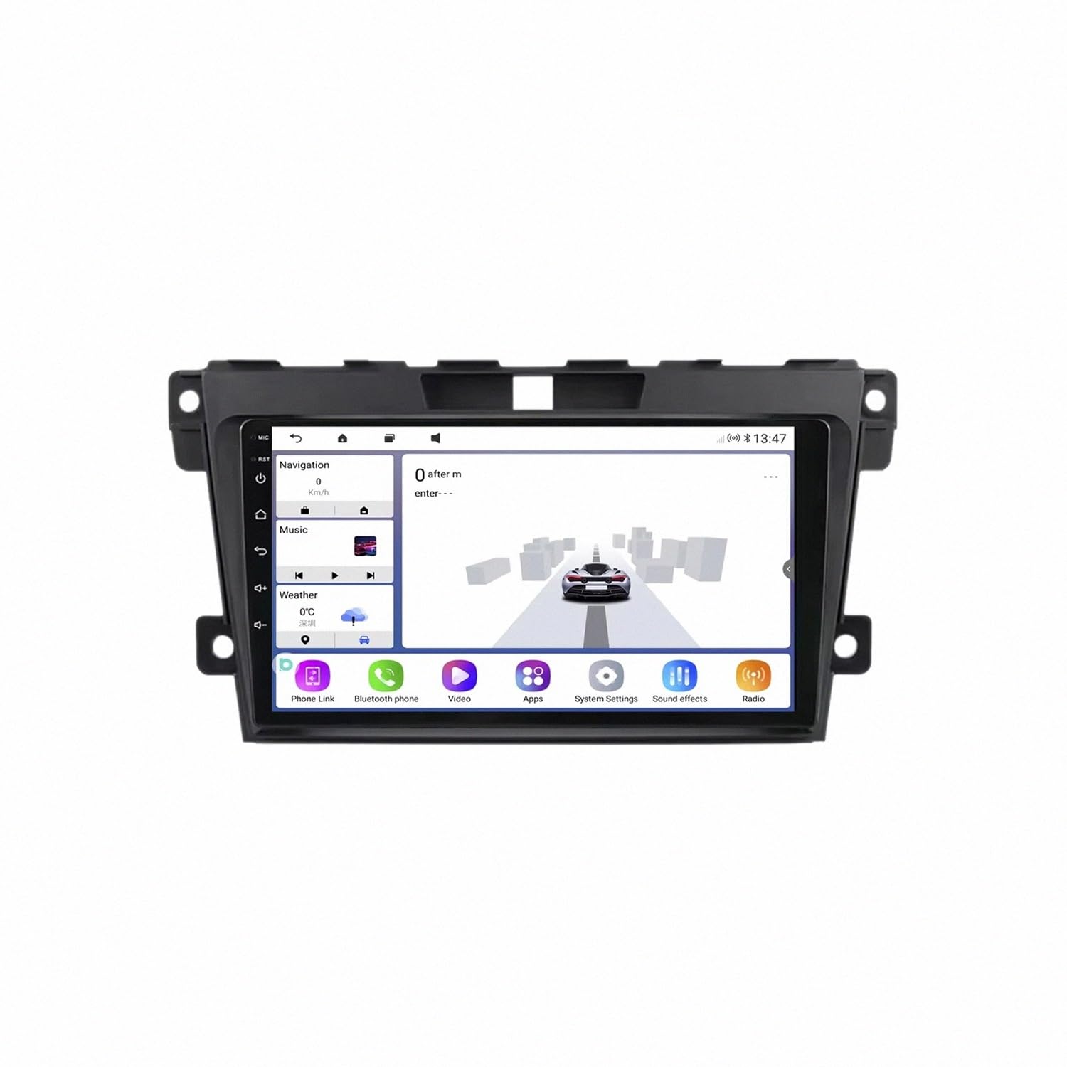 Radio Coche 2 DIN para Mazda CX-7 Bluetooth Airplay 32G Vídeo 8
