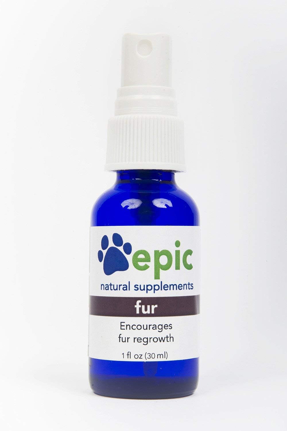 Fur - All Natural Liquid Supplement for Faster Hair Regrowth Due to Surgery or Illness - Apply Directly to Body and Put in Food & Water for Fastest Results - Multivitamin (Dropper, 2 Ounce) : Pet Itch Remedies : Pet Supplies