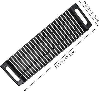 2 Pcs Plastic Antistatic ESD Circulation Rack Shelf- Anti- Static Tray Electronic Prevention PCB Drying Rack Storage Stand Circuit Board Holder