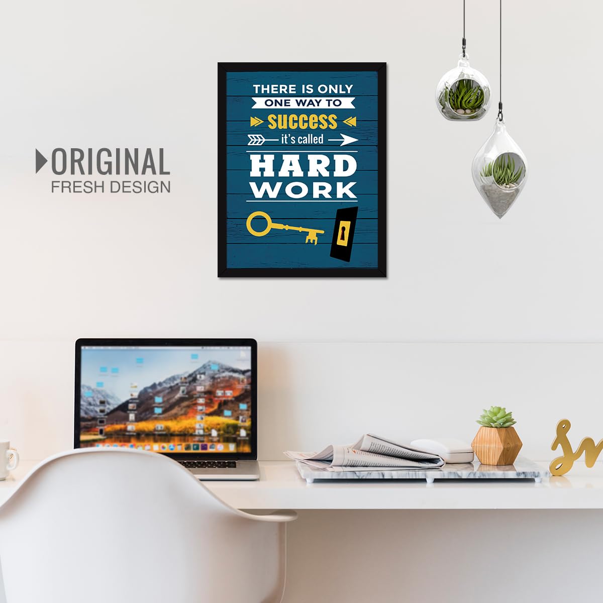 Motivational Wall Art - Hard Work Quotes -2 Motivational Wall Art - Hard Work Quotes -2