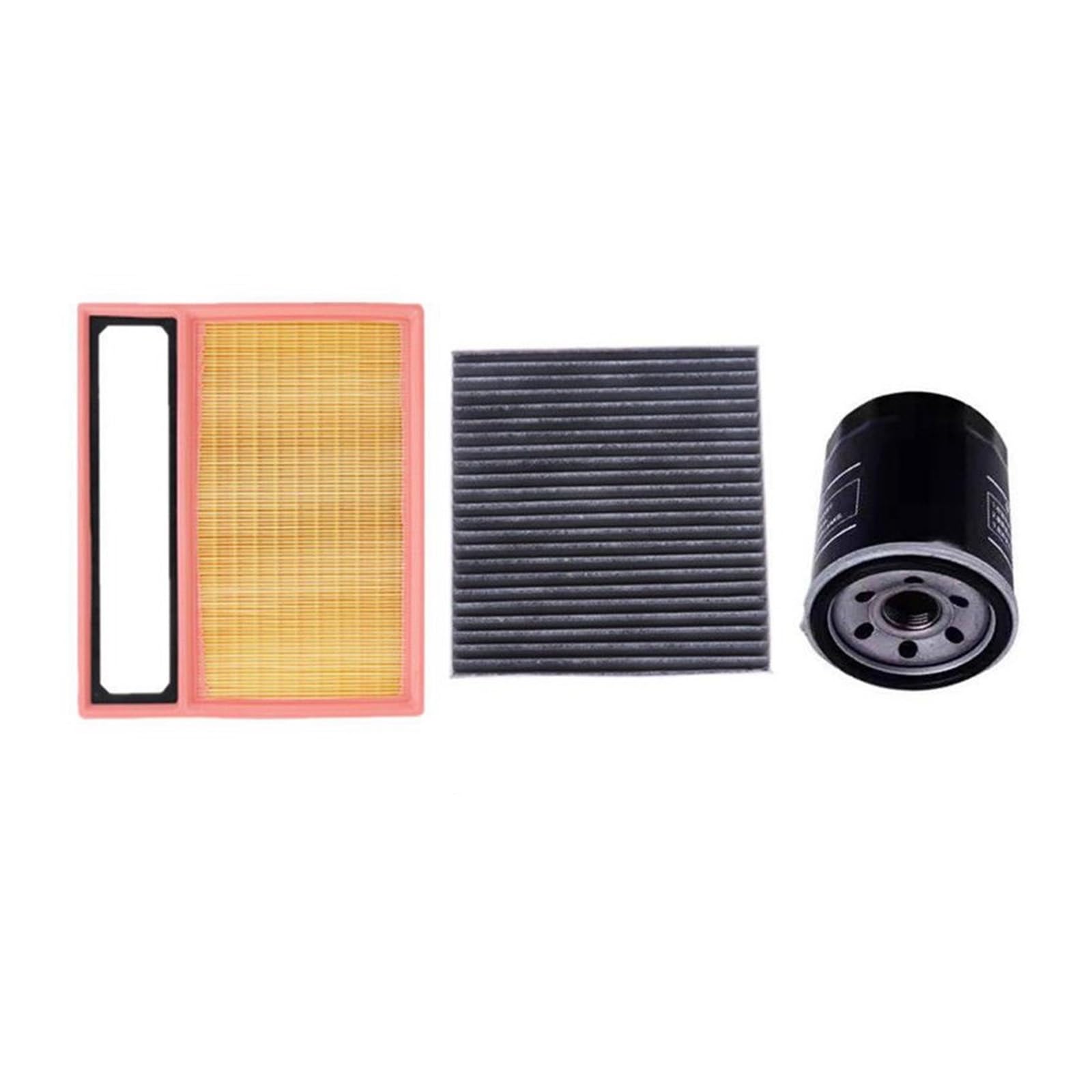 Car Air Cabin Air Filters Fit For BYD Song PLUS Qin PLUS DM-i Hybrid 1.5L Destroyer 05 BYD472QA Engine Cabin A/C Fresh Air Oil Filter Kit(3pcs set)