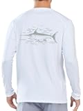 Men's Sun Protection Shirts Long Sleeve Swim Beach Rash Guard SPF UV UPF 50+ Fishing T-Shirt Quick Dry Lightweight