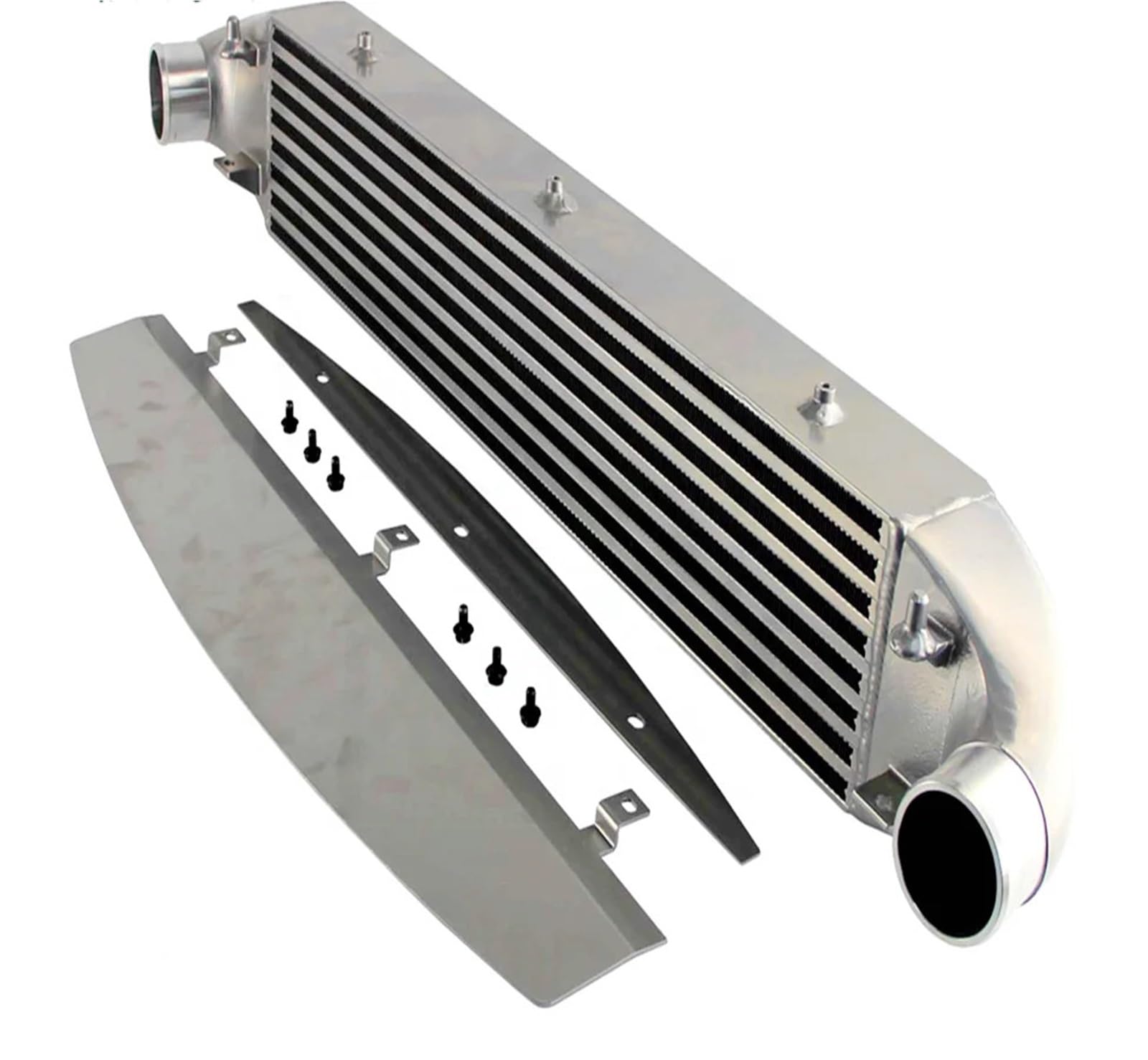 Tlvbfpg One Color Cooled Intercooler Turbo Intercooler Kit Fit For St Performance Intercooler Kit, 2014+ Competition Intercooler Fits