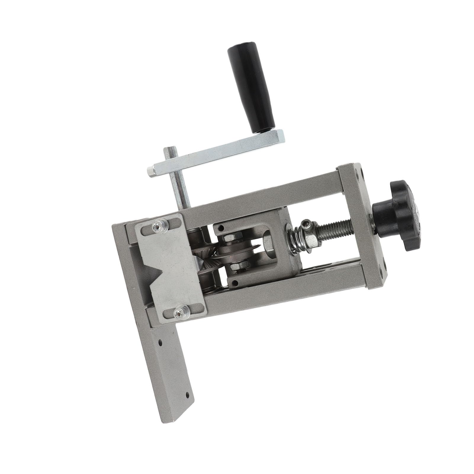 Topiky Machine à Dénuder les Fils de 0,04 à 1 Pouce, Pince à Dénuder Manuelle électrique, Outil de Dénudage de Câbles alimenté par une Perceuse à Manivelle pour 1 à 25 Mm, Lame Réglable Compacte,