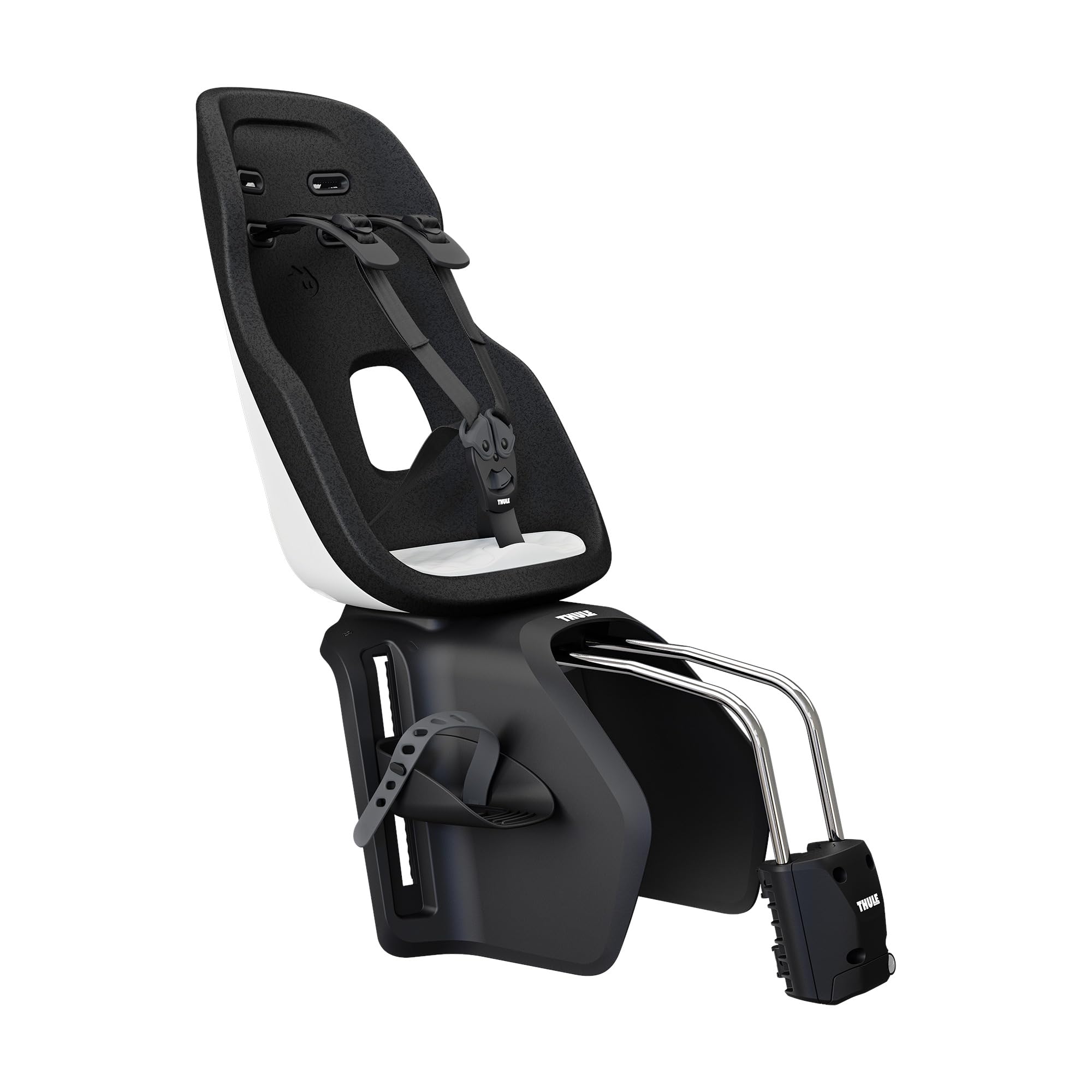 Thule Yepp Nexxt 2 Maxi FM White – Fahrradkindersitz, One-Size