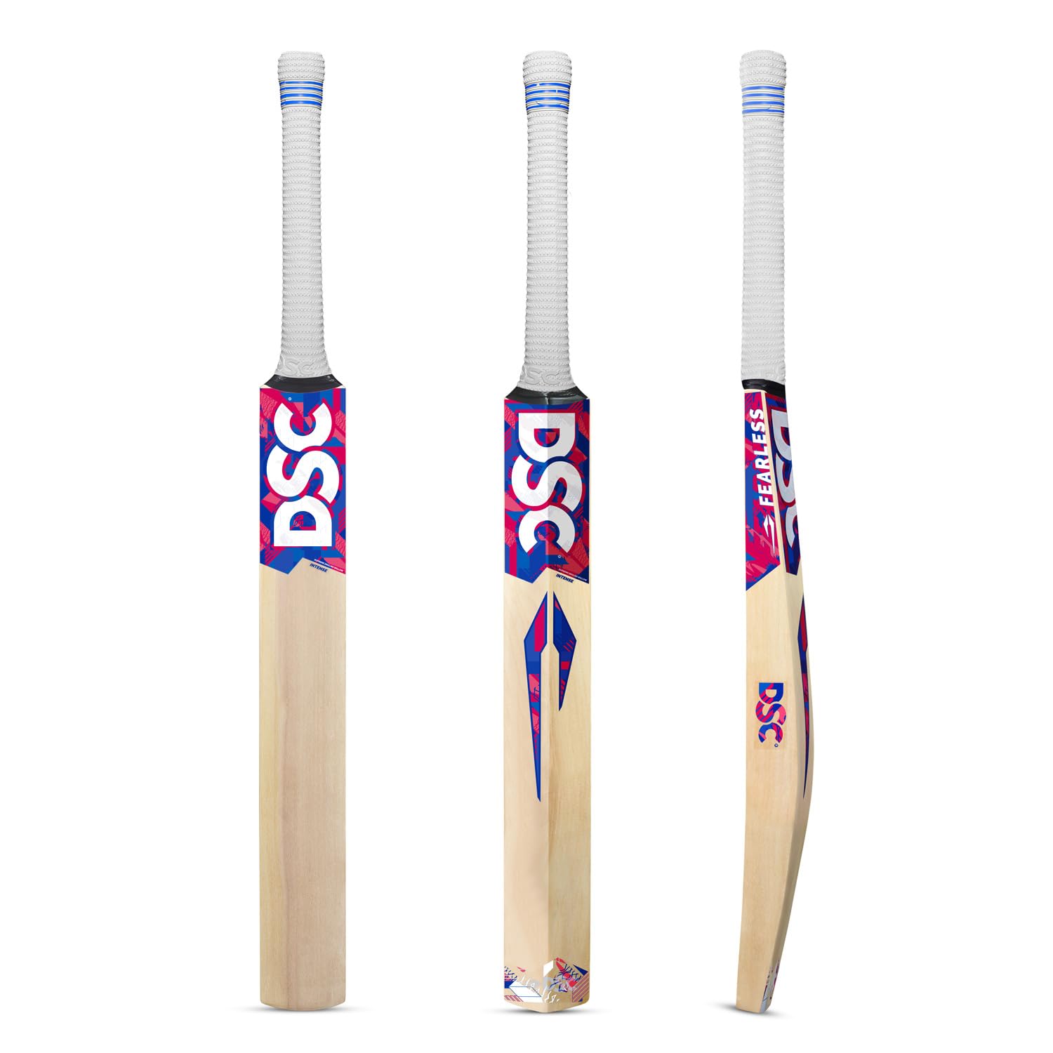 DSC Men's Intense Pro Middler Cricket Bat, Beige, Mens