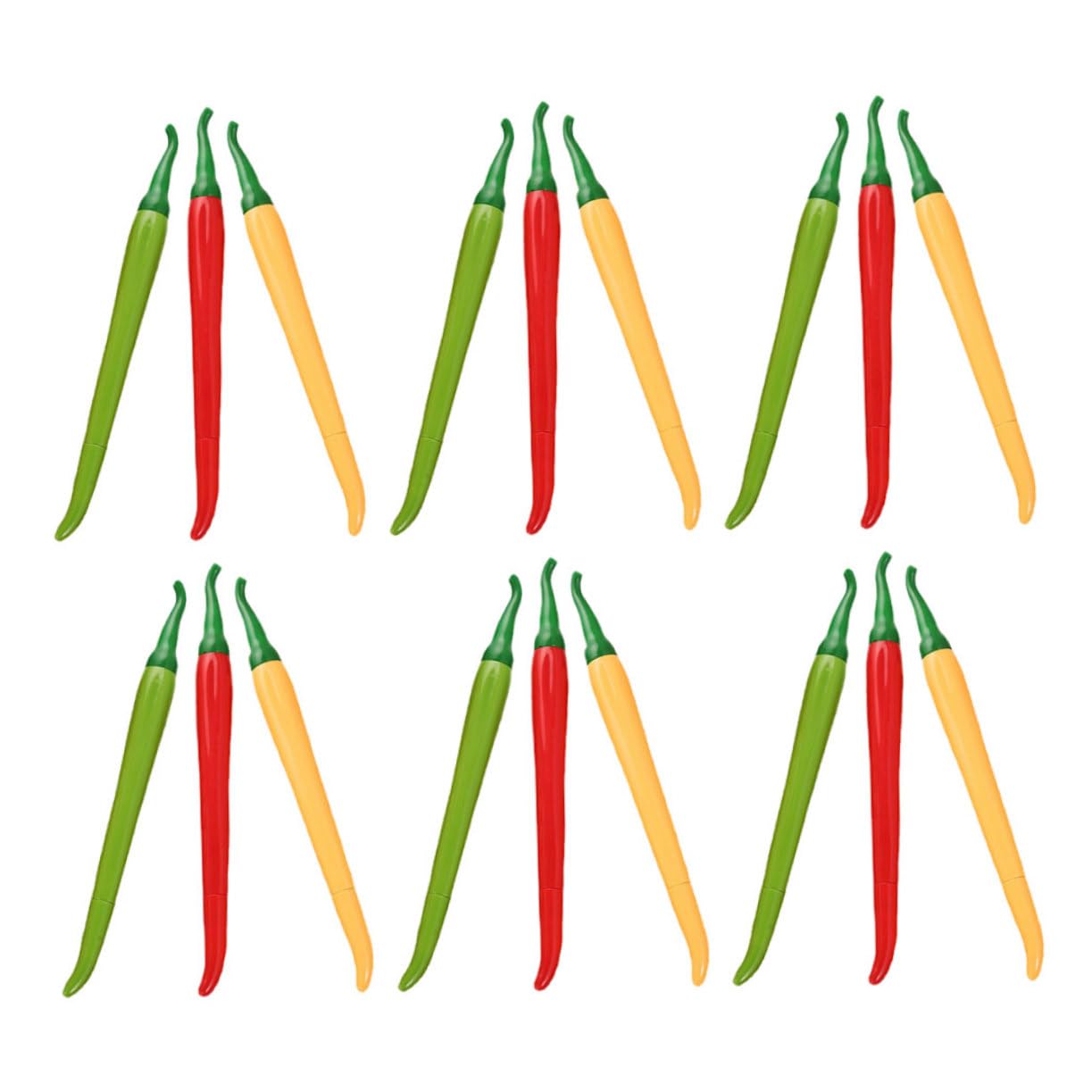 HOMSFOU 3 Set Penne Gel Cancelleria Adorabile Per Studenti Scrittura E Resistente Design E Confortevole Per Ufficio E Scuola 18 Pezzi * 3