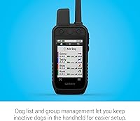 Vista 6 de Garmin Alpha 300 Portátil, Dispositivo Portátil Avanzado de Seguimiento y Entrenamiento