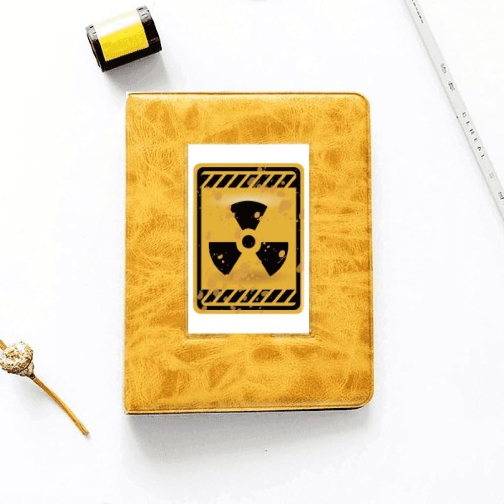 Logo Radioactive And Dangerous Substances No Entry Photo Album Family Wedding Picture 4x6