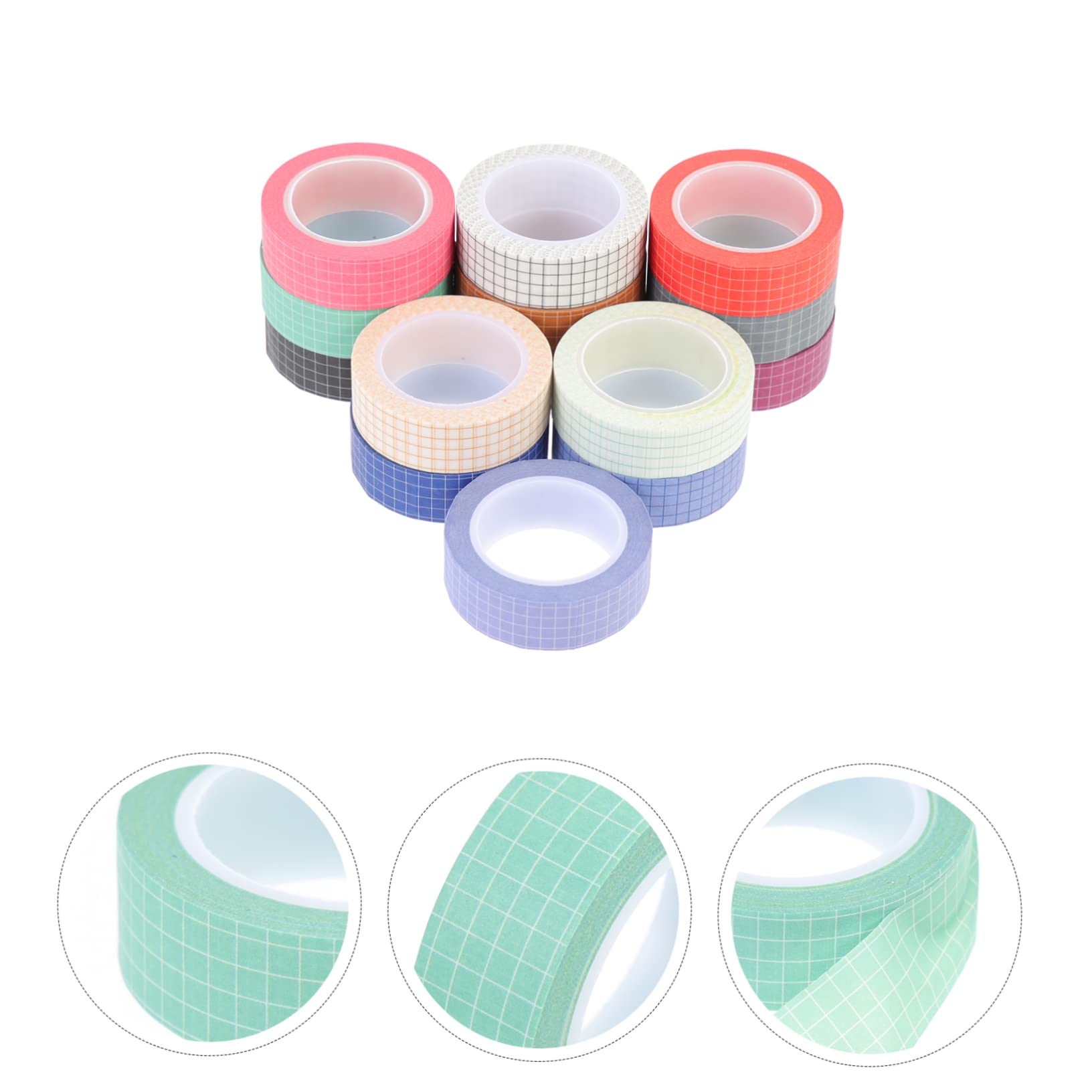Ciieeo 28 Nastro Decorativo Autoadesivo Con Motivo Di Washi Tape Per Scrapbooking e Decorazioni Creative Stile Misto