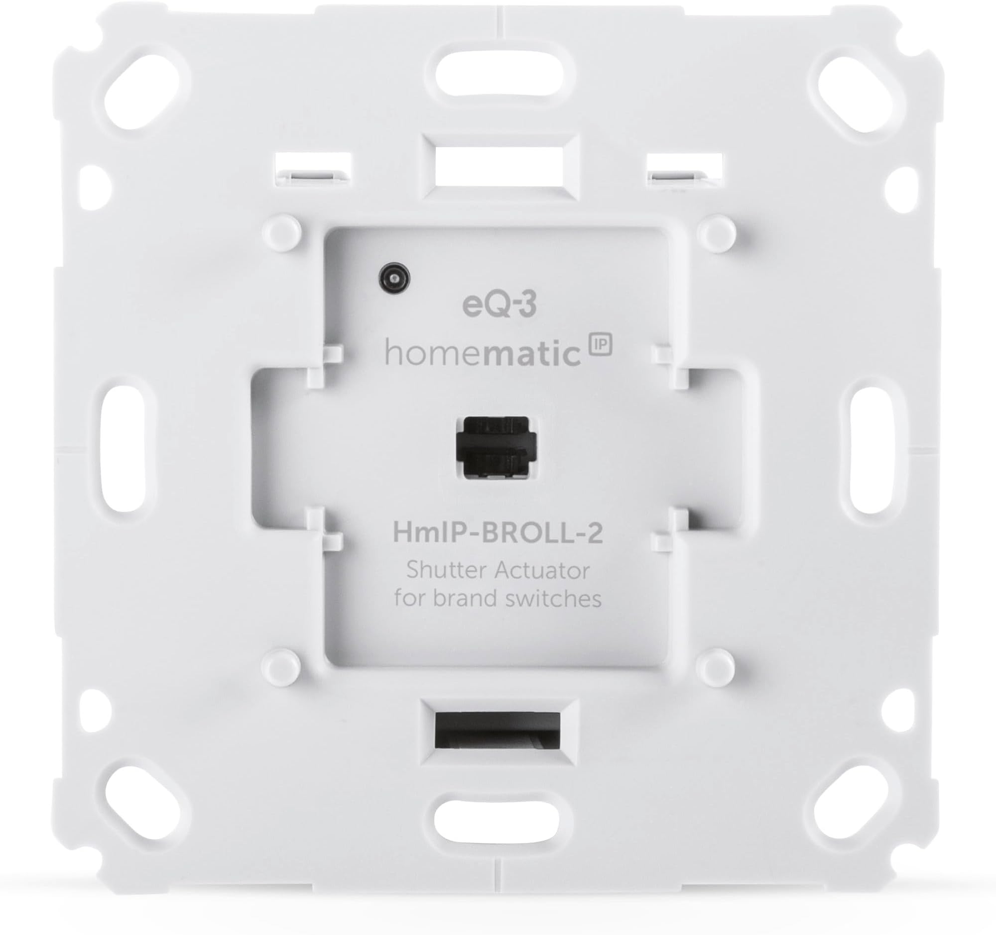 Smart Home roller shutter actuator for brand switches, digital control for 1 roller shutters via app, Alexa & Google Assistant, smart retrofitting of electric roller shutters, 151322A0C