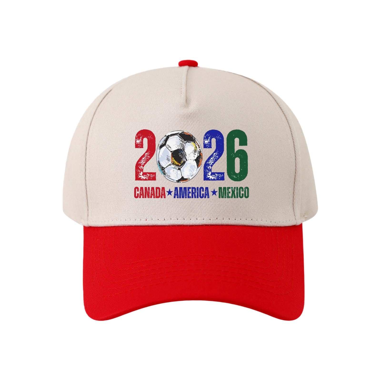 Unisex Baseball Caps Adjustable Sports Fan Hat with Embroidered Logo Outdoor Sun Protection Visor Lightweight Breathable Summer Accessory for Football Fans
