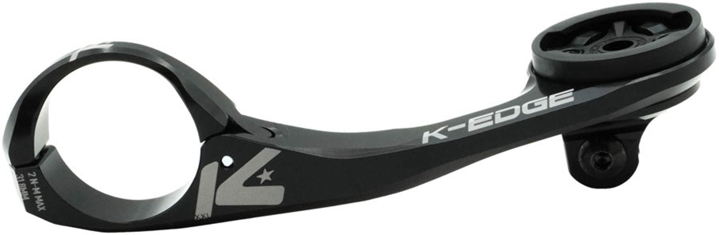 K-EDGE Support compteur vélo pour guidon Max XXL Garmin Combo 31.8 Mm
