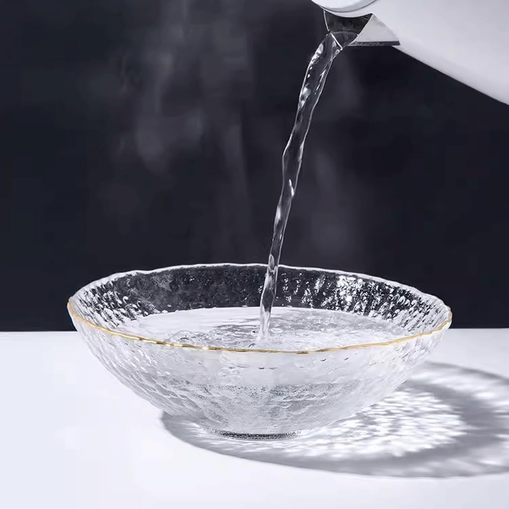 Taca Na Owoce, Talerz Na Owoce, Okrągła Miska Na Sałatkę, Domowa Kuchnia, Zastawa Stołowa, Przezroczysty Szklany Talerz Na Owoce, Kreatywny Duży Kosz Na Owoce, Taca Na Warzywa