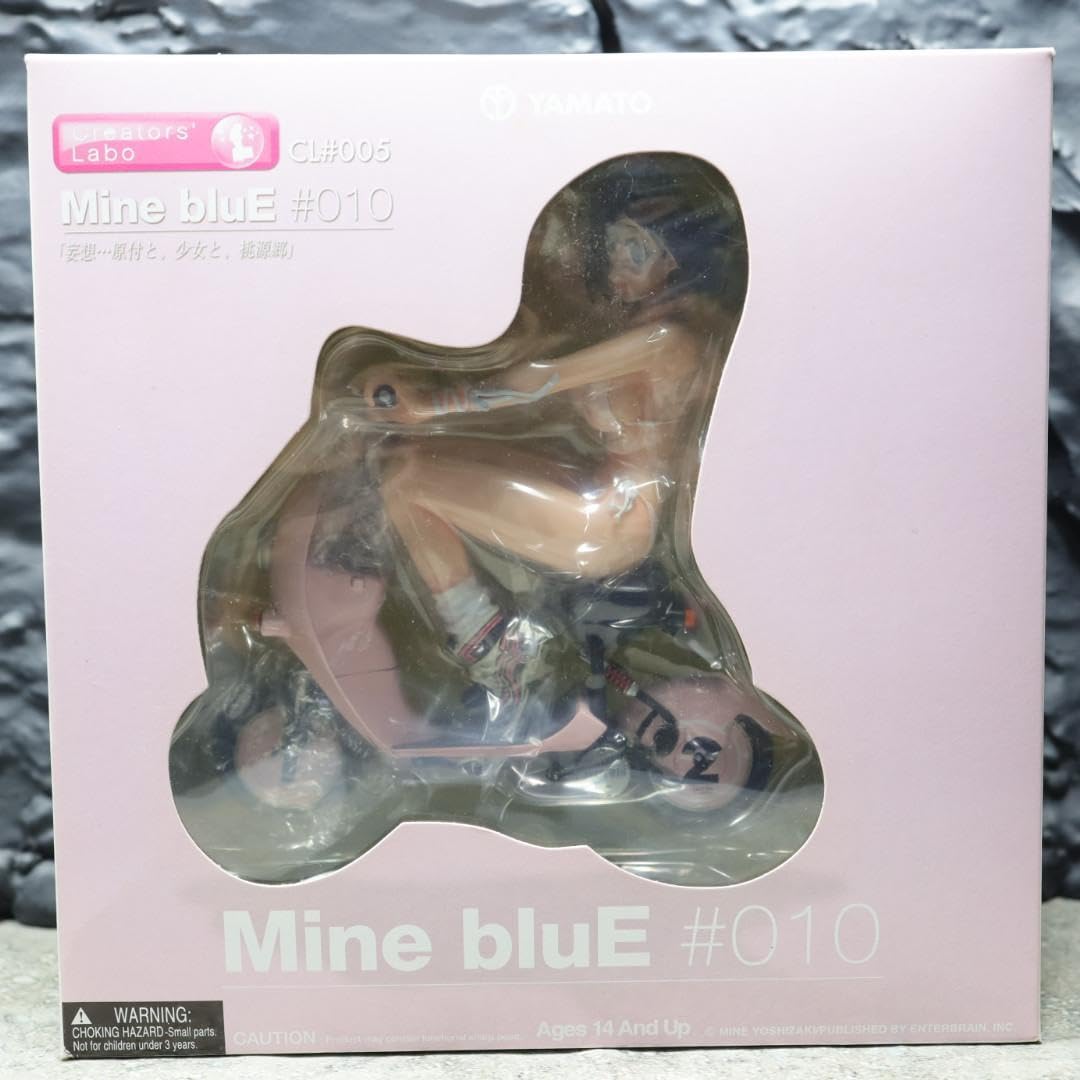 Amazon | Mine bluE 妄想…原付と少女と桃源郷 吉崎観音 フィギュア 