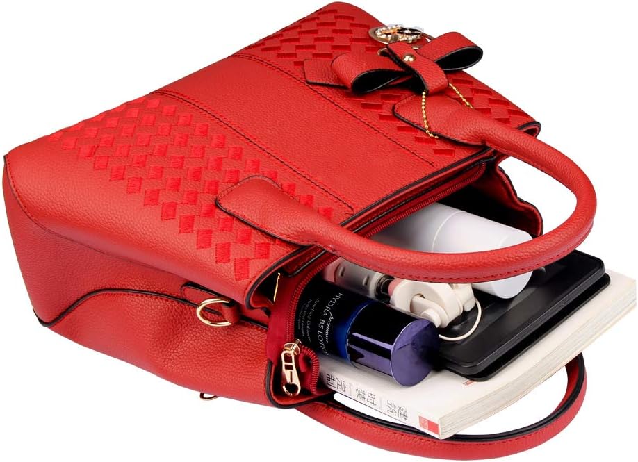 Purses and Handbags for Women Fashion Ladies PU Leather Top Handle Satchel Shoulder Tote Bags | Fashion, Ladies, Shoulder, Fashion, Ladies, Shoulder - Image 4