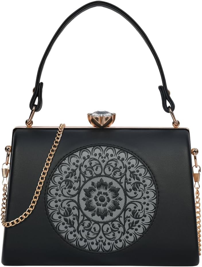 Artisan circle Clutch for womens | Ladies Purse | Stylish Clutch | Gift Bag for Women
