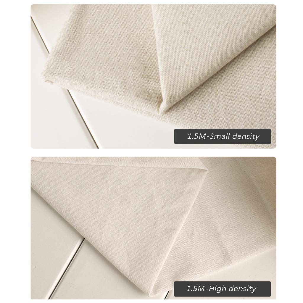 Tessuto Bianco 100% Cotone – Tessuto Naturale Leggero Per Abiti Estivi, Camicie, Gonne E Bluse (150 Cm / 1,63 Yards/58 Pollici Di Larghezza) - Italia - Foto 11