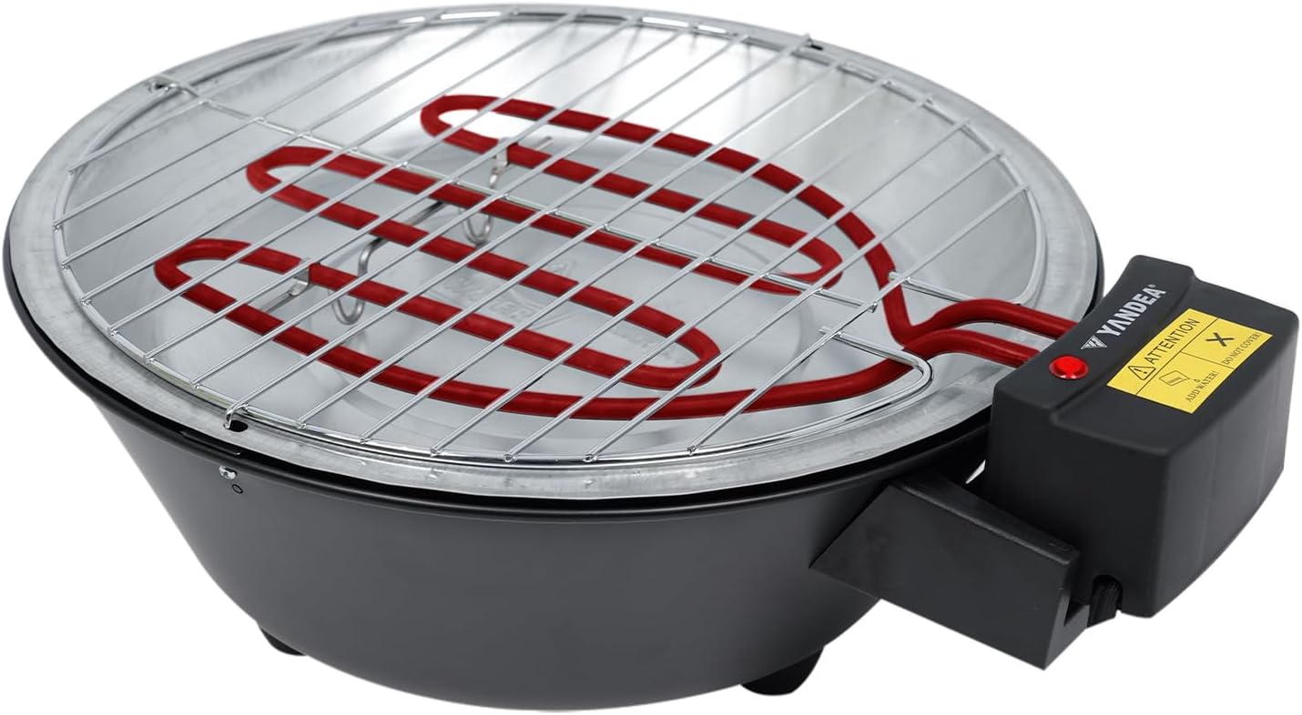 Electric Grill Outdoor Indoor Cooking,Smokeless BBQ,Portable Removeable Grill, (YD330)