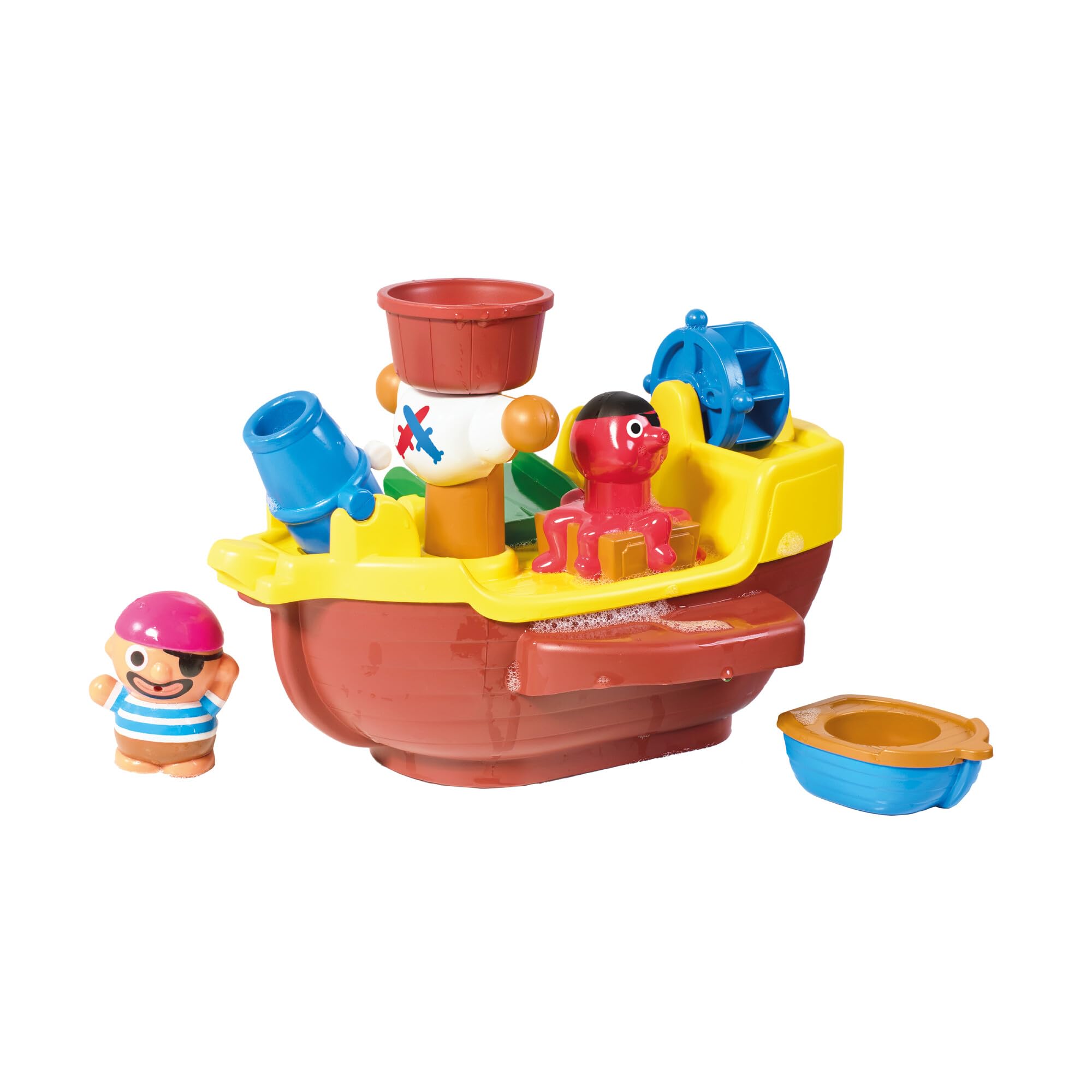 Toomies Pirate Bath Baby Bath Toy, Shower Baby Toy for Water Play in the Bath, Kids Bath Toy Suitable for Toddlers & Children, Boys & Girls from 18 Months+