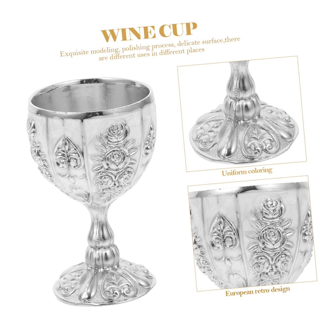 Alipis 10 Pezzi Europeo High-End Bicchiere Di Vino Calice Bicchieri Da Vino In Rilievo Tazze Di Caffè Espresso Tazze Di Di Halloween Calice Tazza Di Tazza Di Casa