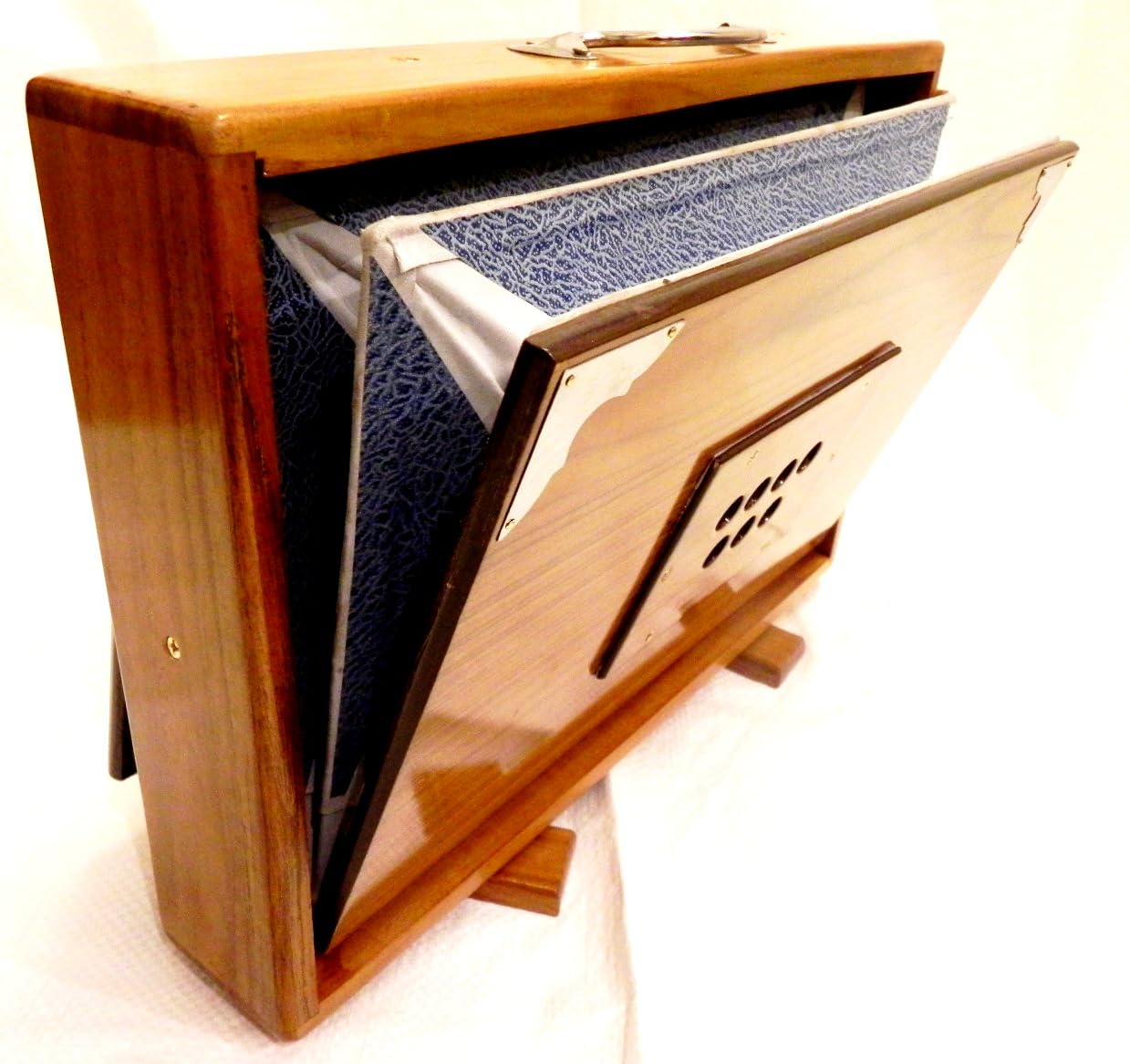 Boîte Shruti, en bois de pin, média C, en laiton, 38,1 x 25,4 x 7,62 cm, avec sac, C-a-C, accordé à 440, instrument Surpeti pour yoga, kirtan, voix