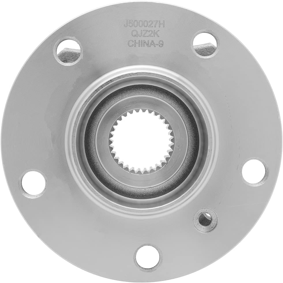 [2-Pack] 500027H - REAR Driver and Passenger Side Pre-Pressed Premium Wheel Hub Bearing Assembly Compatible With 2011-2017 BMW X3, 2015-2018 BMW X4