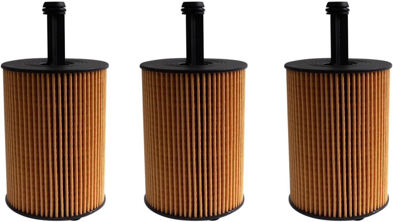 TRQ Engine Oil Filter Compatible with 10-13 Audi A3 06-09 A3 Quattro 04-09 TT Quattro 13-14 Volkswagen Beetle 09-11 CC 07-08 Eos 01-03 EuroVan 02-14 Golf Jetta 06-08 Passat 04-08 R32