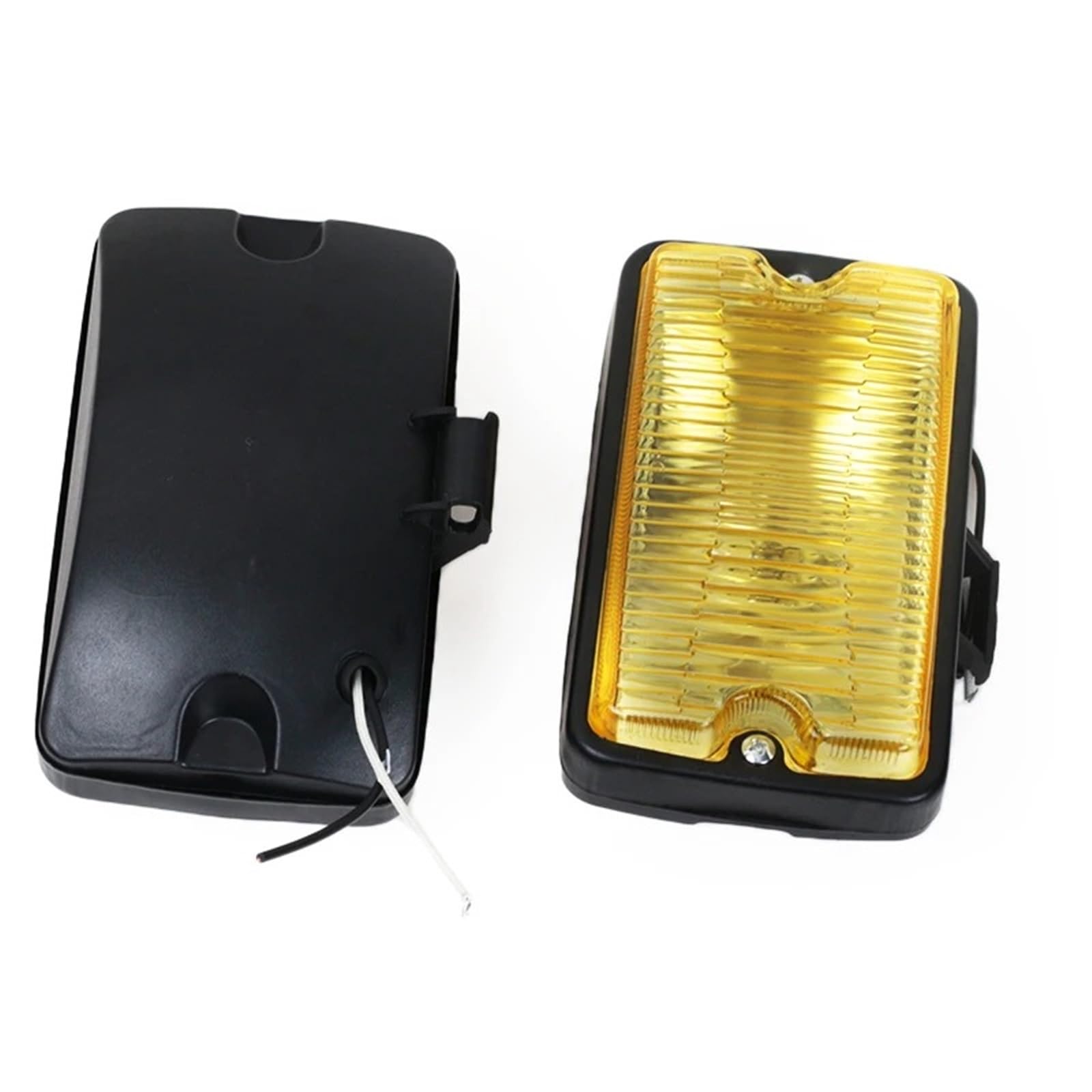 Feux Antibrouillard Avant pour Peugeot 205 pour GTI pour CTI 106 306 Mi16 H3 Feu Antibrouillard Avant DRL Lampe De Conduite Spot Lumière Accessoires De Voiture Feu Anti-Brouillard Avant(Yellow-2pcs)