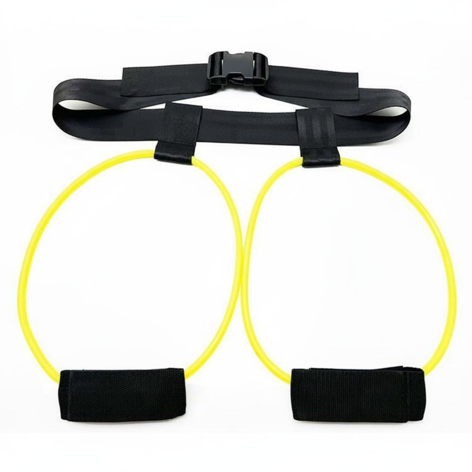 Ojiva® Portable Waist Belt Leg Exercise Band Adjustable Fit Leg Training Straps with Ankle Cuffs Sturdy Design Hip Resistance Exercise Band Padded Comfort for Women Beginners Home Workouts Gym Travel-image-24