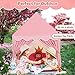 Wilwolfer Kid Tent with Mat, Star Lights - Kids Play Tents for Toddlers Kids Tents Indoor Playhouse - Princess Tent for Girls Toy House Gift (Pink with Cloth)