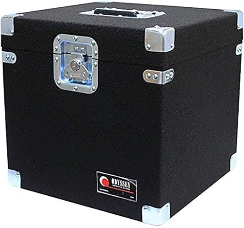 Odyssey CLP100P Carpeted Pro Lp caso con hardware empotrado para 100 Lp de vinilo