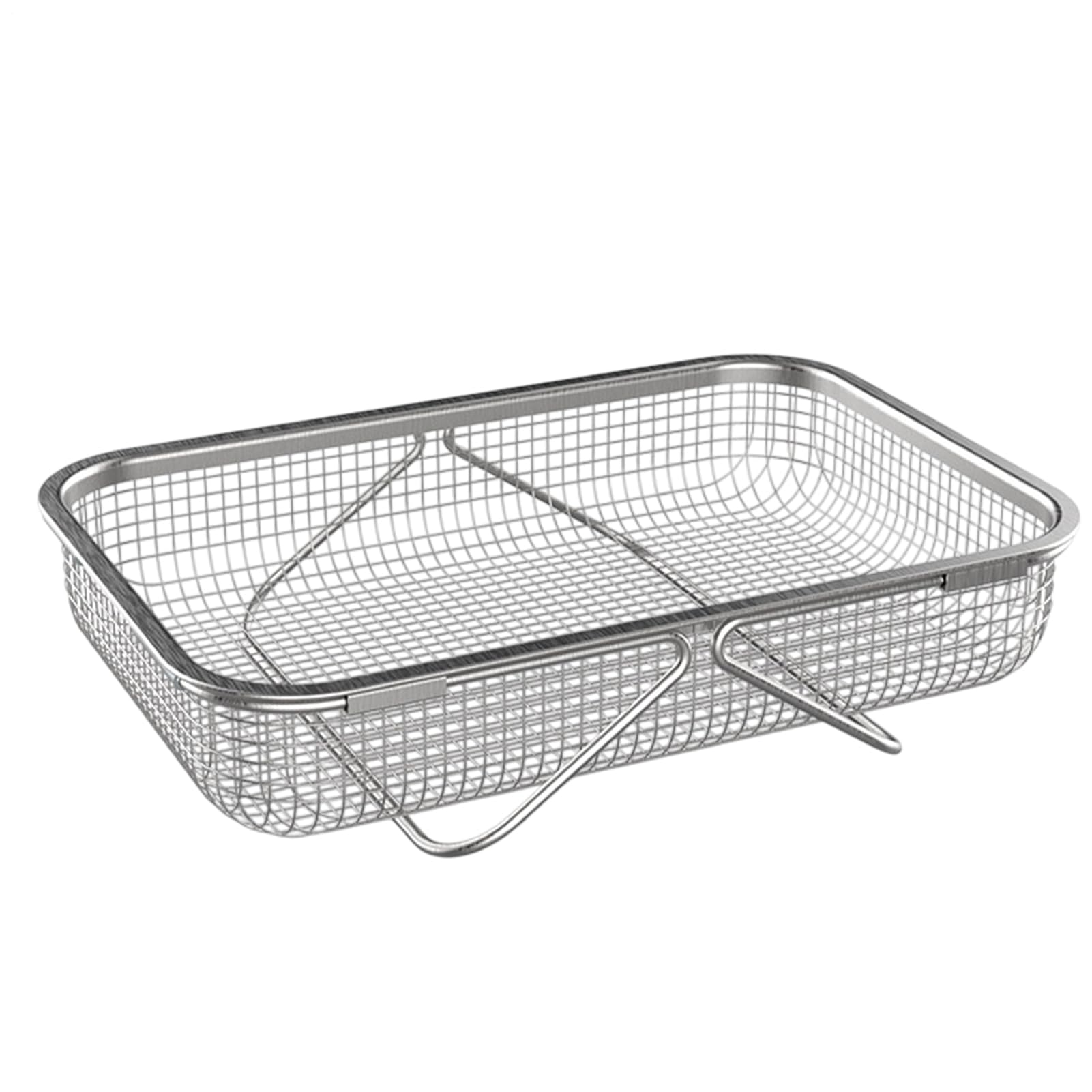 Passoire en maille en acier inoxydable durable pour l'égouttage de la vaisselle et des couverts