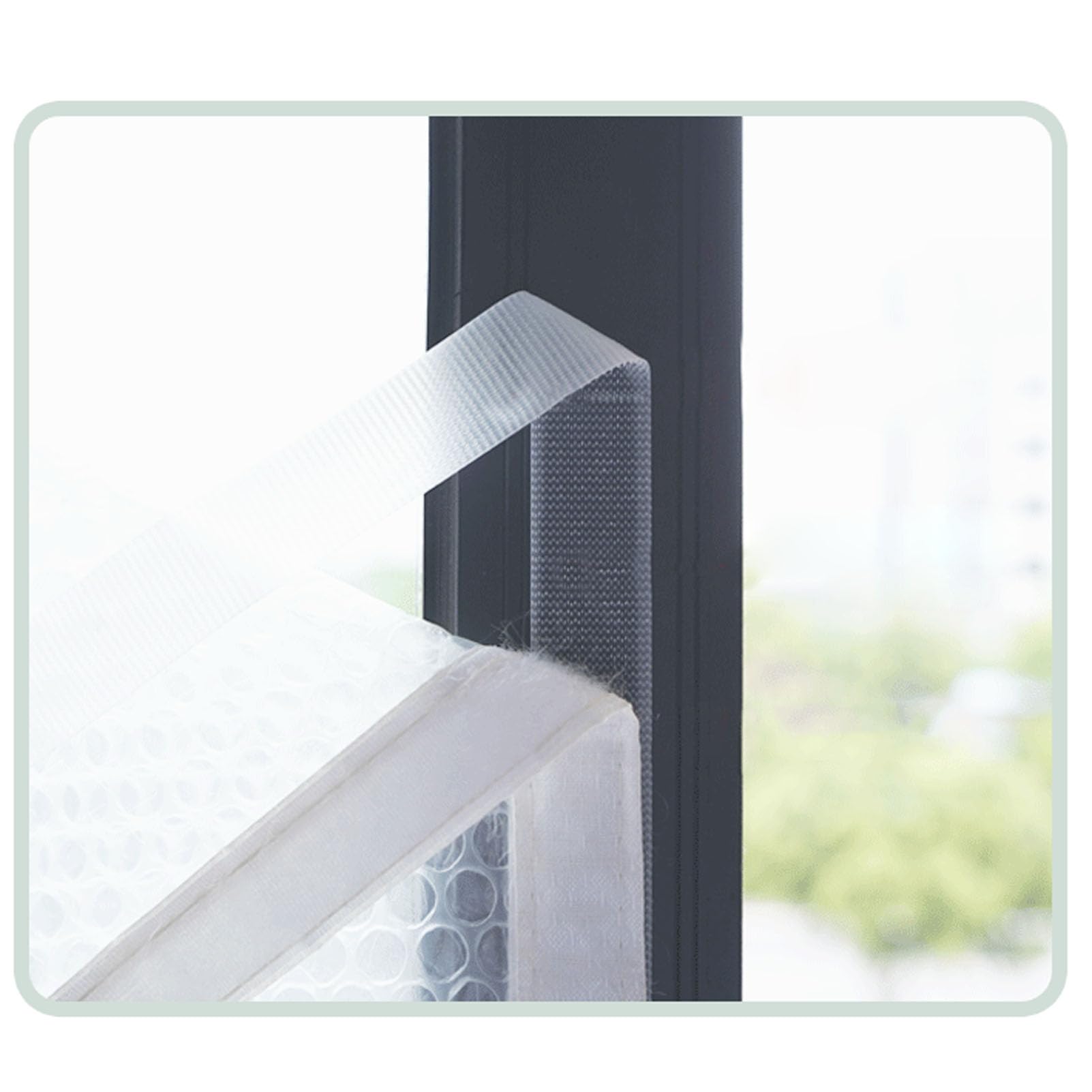 Tende Termiche Isolanti per il Freddo,Kit Isolante per Pellicole Termica per Finestre,Tenda Isolamento Antivento,Tende Oscuranti Protezione della Privacy,Riutilizzabile (W200xH240cm/79x94in)