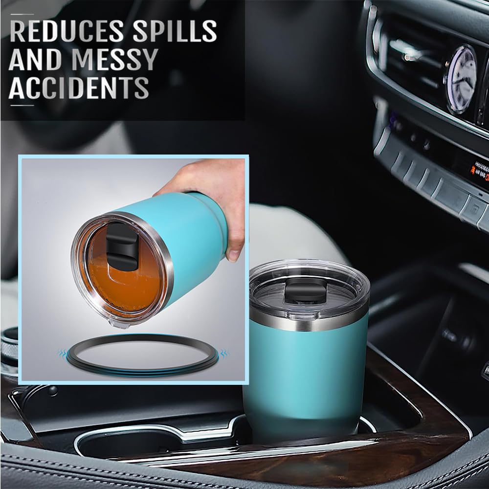 3Pcs 30oz Yeti Tumbler Lids, Magnetic Slider Replacement Lid for Yeti Tumbler Lids, for 30 oz Tumbler, 14 oz Mug 35oz Straw Mug, Spill Proof Coffee Cup Cover Lids, BPA Free