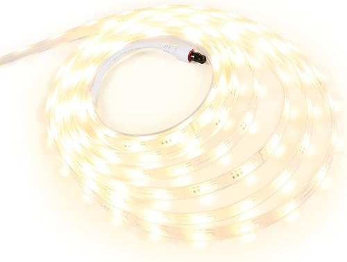 Miniatura 2 de Sylvania Smart - Tira de luz LED flexible de malla Bluetooth de 16.4 pies para exteriores, kit de inicio para Alexa / Google / Apple HomeKit, RGBTW