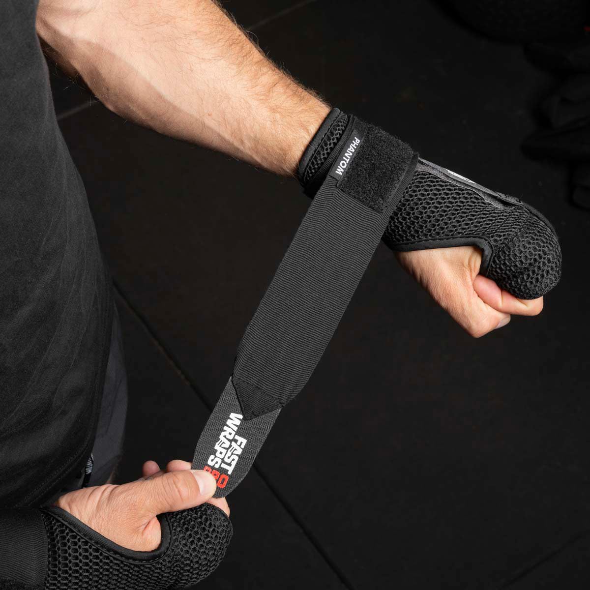 Phantom Athletics Fast Wraps Guantoni da boxe - fasce leggere per sport da combattimento come MMA, Muay Thai e kickboxing