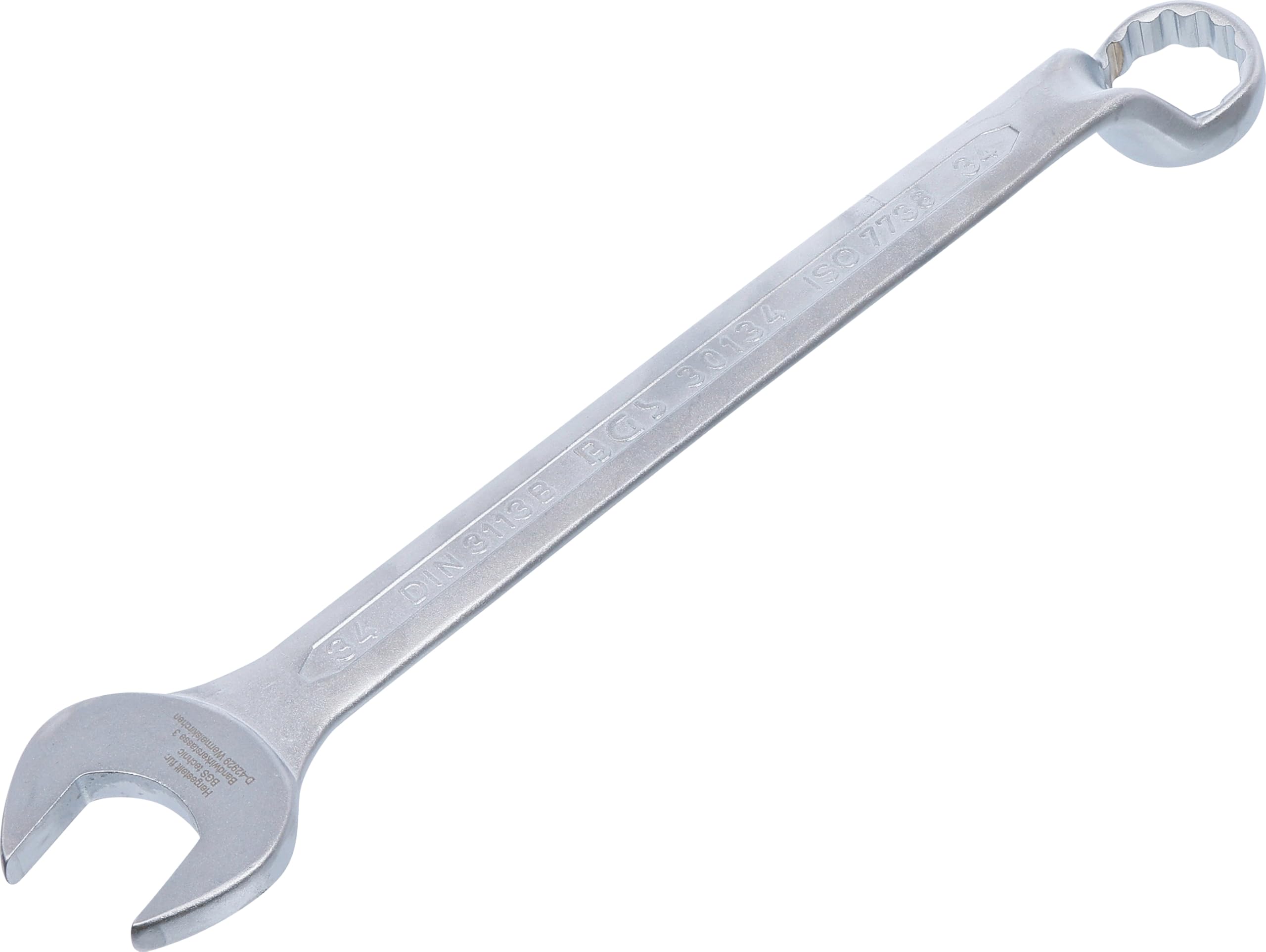 Bgs Chrome 30134 | Combination Spanner | Offset | 34 Mm