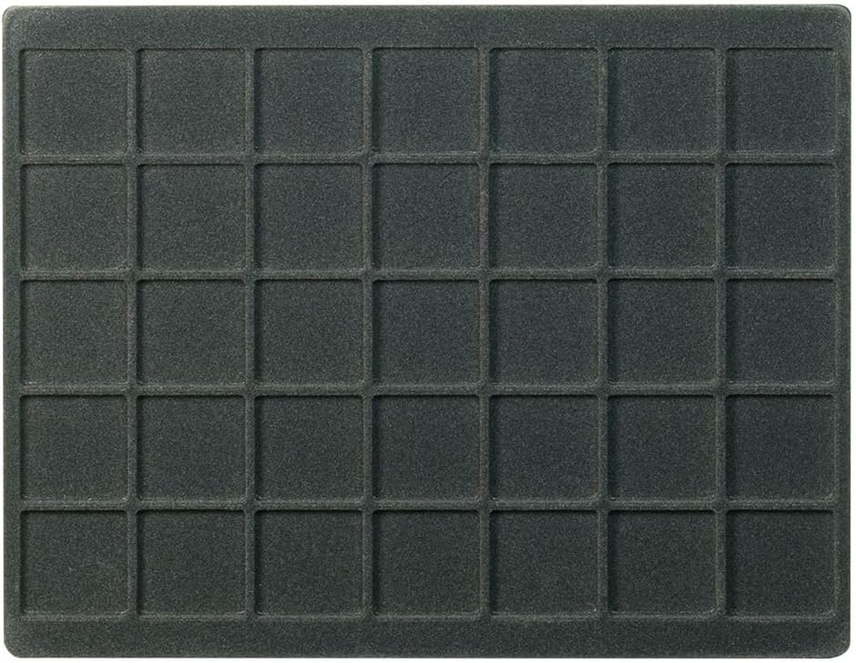Lindner 2135CE Velour Insert Black, 2135CE (Ø 36 mm)