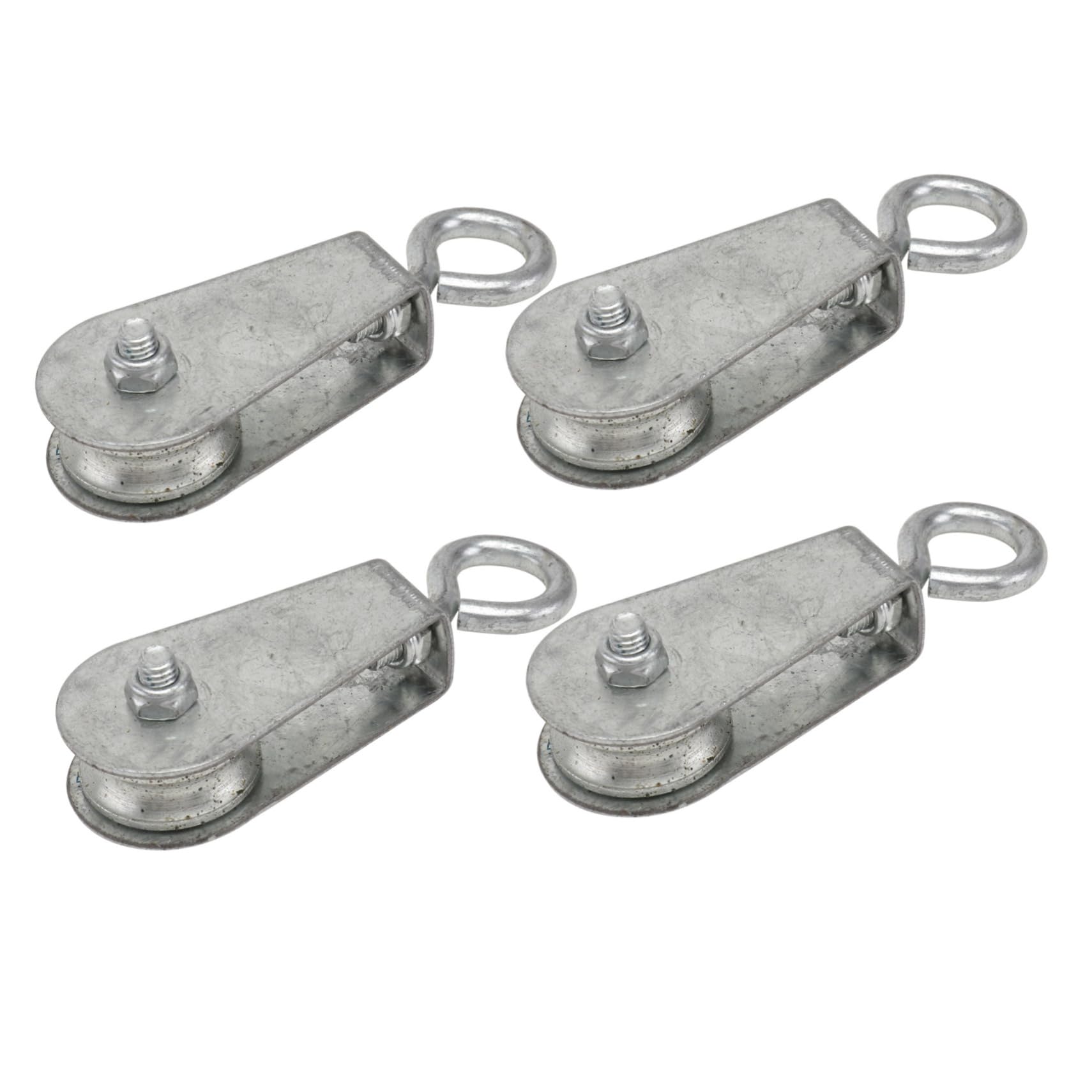OSOLADY 4pcs Miniature Cable Pulley Industrial Lifting Pulley Bearing Sturdy Wire Rope Crane