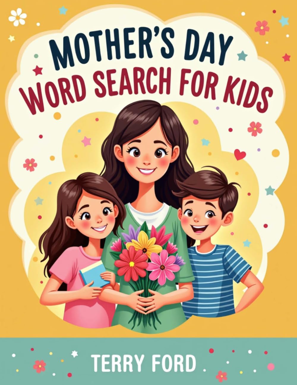 Mothers Day Word Search for Kids: Enjoy word search puzzles with Mom (Worsearch Puzzle Books)