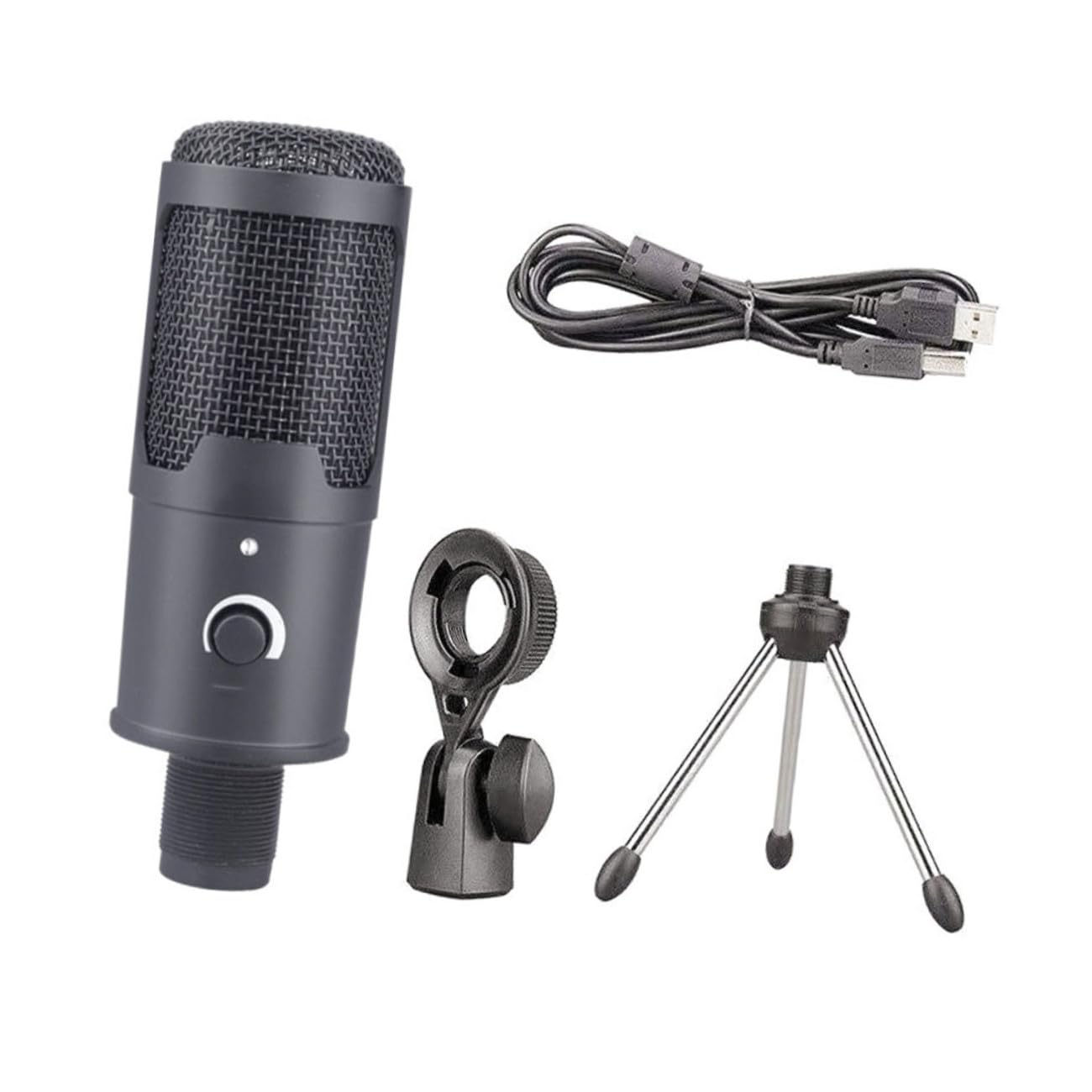 Toddmomy Micrófonos de Condensador Micrófono USB para Grabación de Conferencia Soporte para Video Chat Streaming y Gaming Varios Estilos