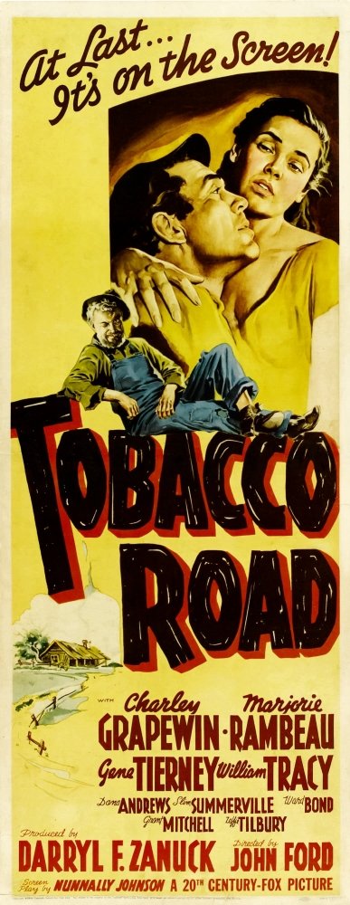 tobacco road the movie Amazon.com: Tobacco Road Movie Poster Masterprint (24 x 36): Posters &  Prints