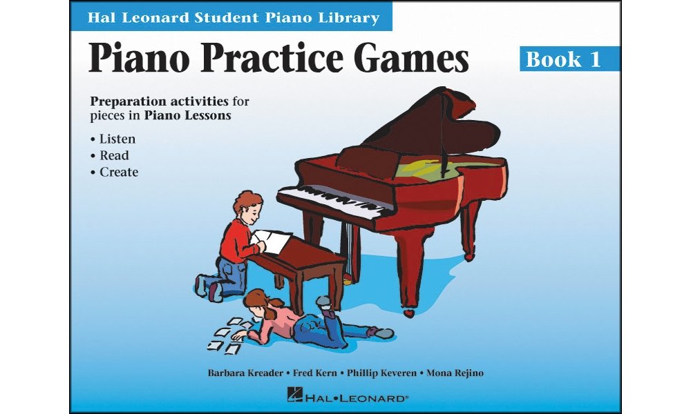 Piano Practice Games Book 1 - Hal Leonard Student Piano Library Book/Online Audio