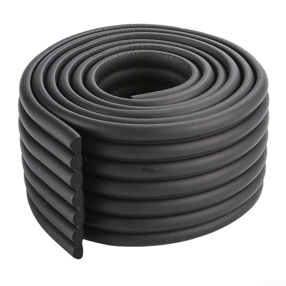 Soft Bunk Bed Ladder Pads, 200 cm Foam Step Padding for Loft Dorm Ladders, Slip-Resistant Peel-and-Stick Cushioned Rung Covers, College Students & Dormitory Use(Black)