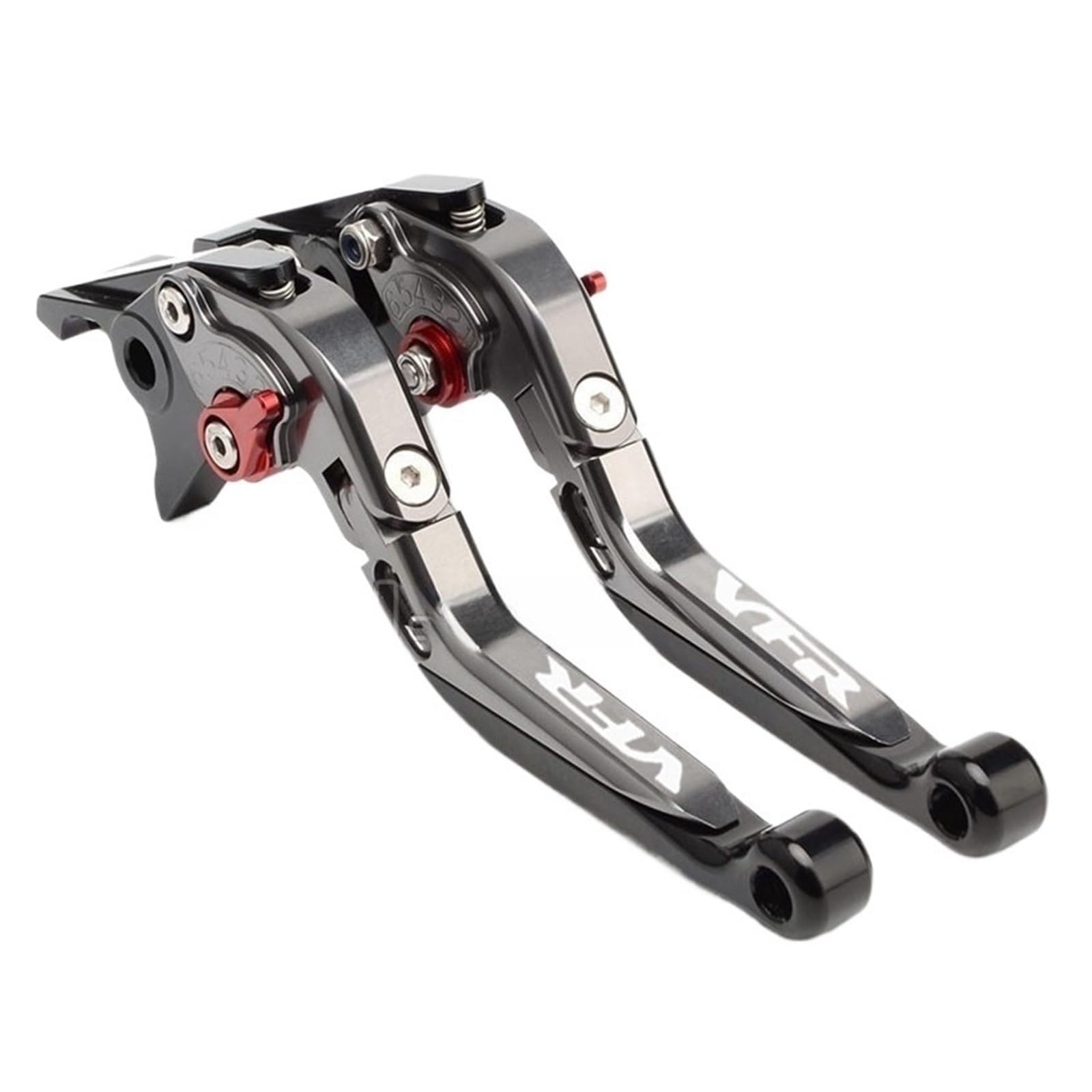 Ewsjg K Folding Brake Clutch Levers For Hon&Da Vfr 800F/X Vfr800 F/Vtec Vfr1200x Vfr800x Motorcycle Cnc Handles Extendable Adjustable Clutchs Brakes Handle Levers